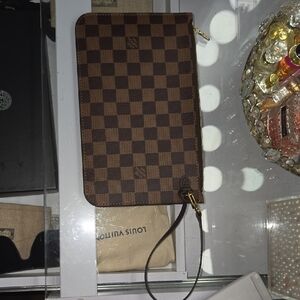 Louis Vuitton✨️ Brown Checkered Wristlet